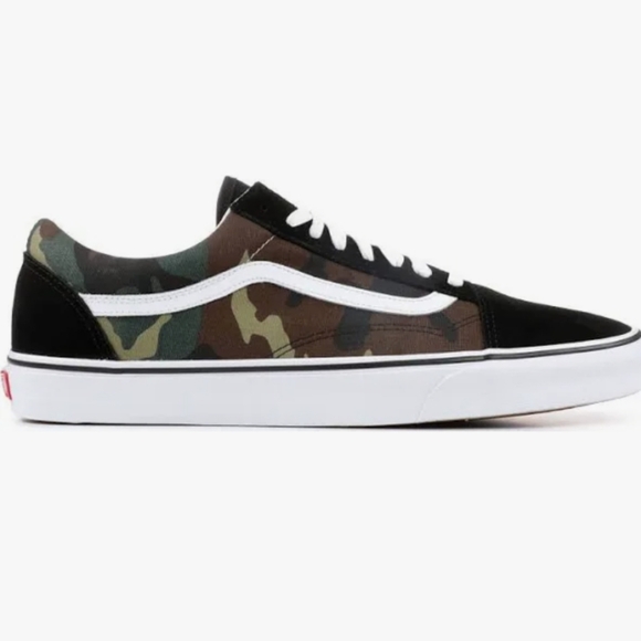 Women's Vans Old Skool Sneakers Camo - Picture 1 of 6